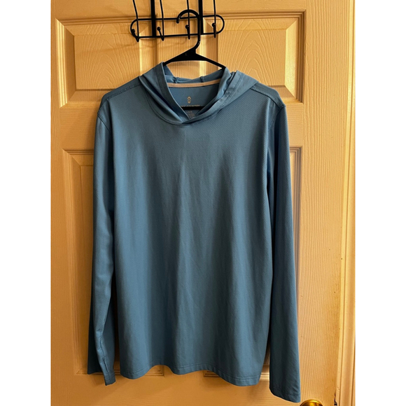 Free Country Other - Free Country~Men’s Blue Micro-Tech Hoodie~ L